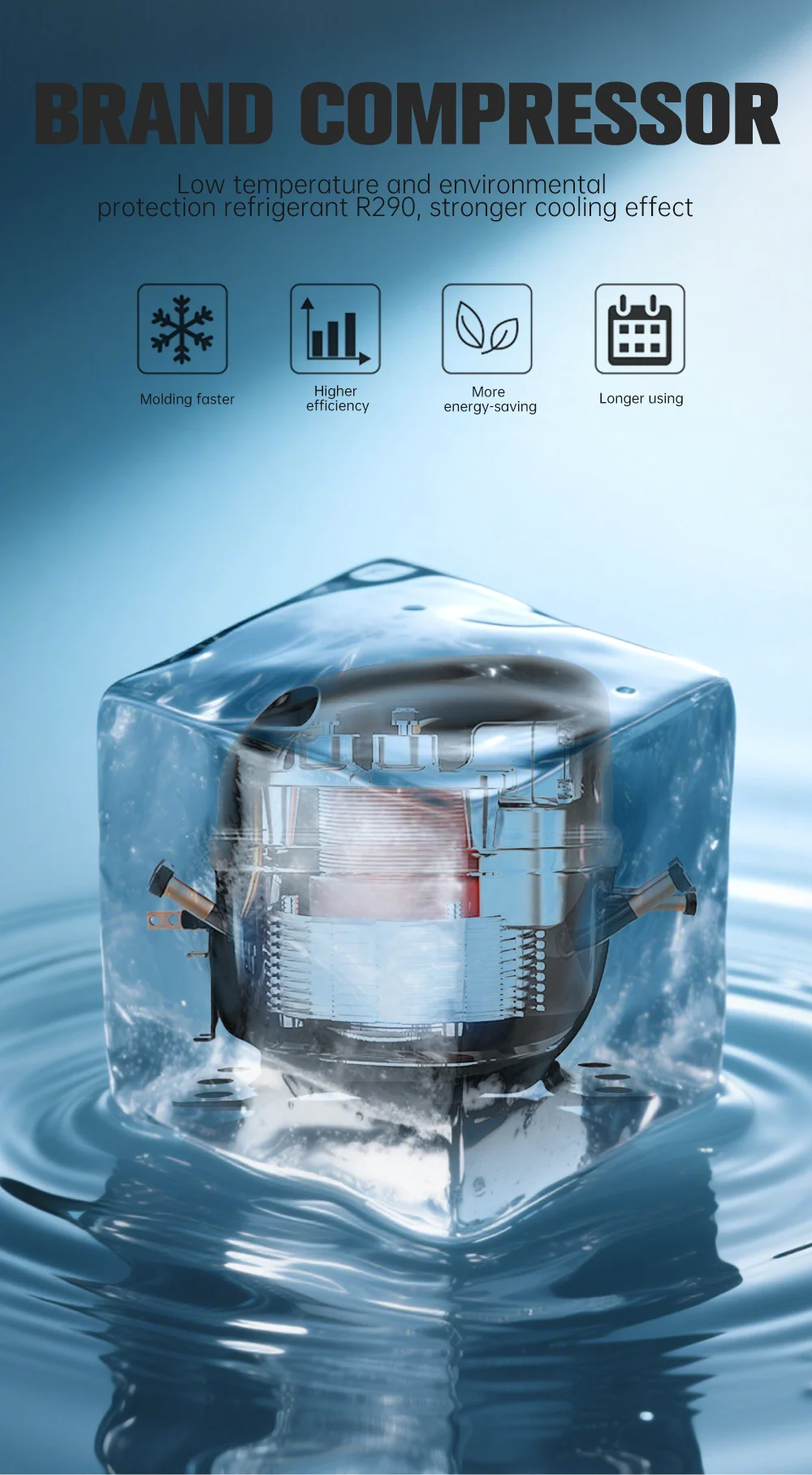 Smartool - Smartool XRF21 Single - Head Fully - Enclosed Slush Machine - 21L/H Output, 1550W Power